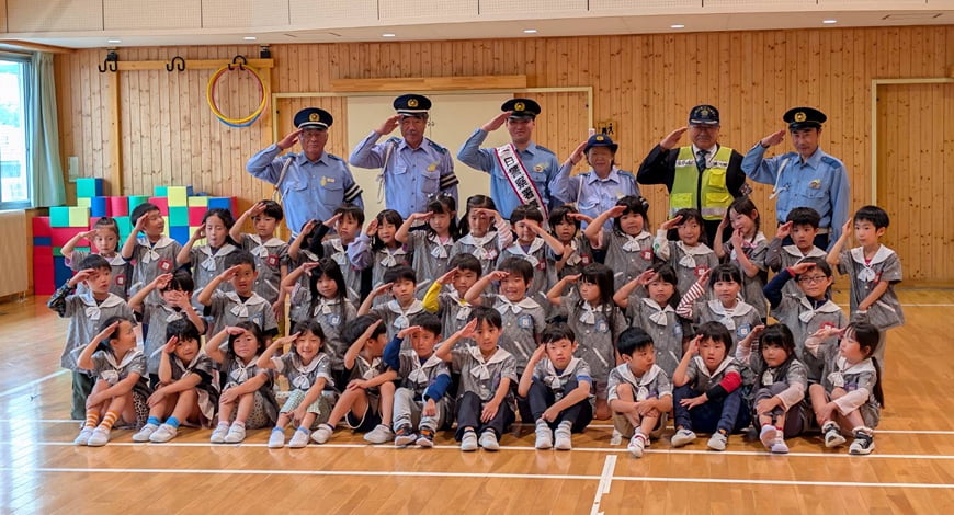 一日警察署長を務めました