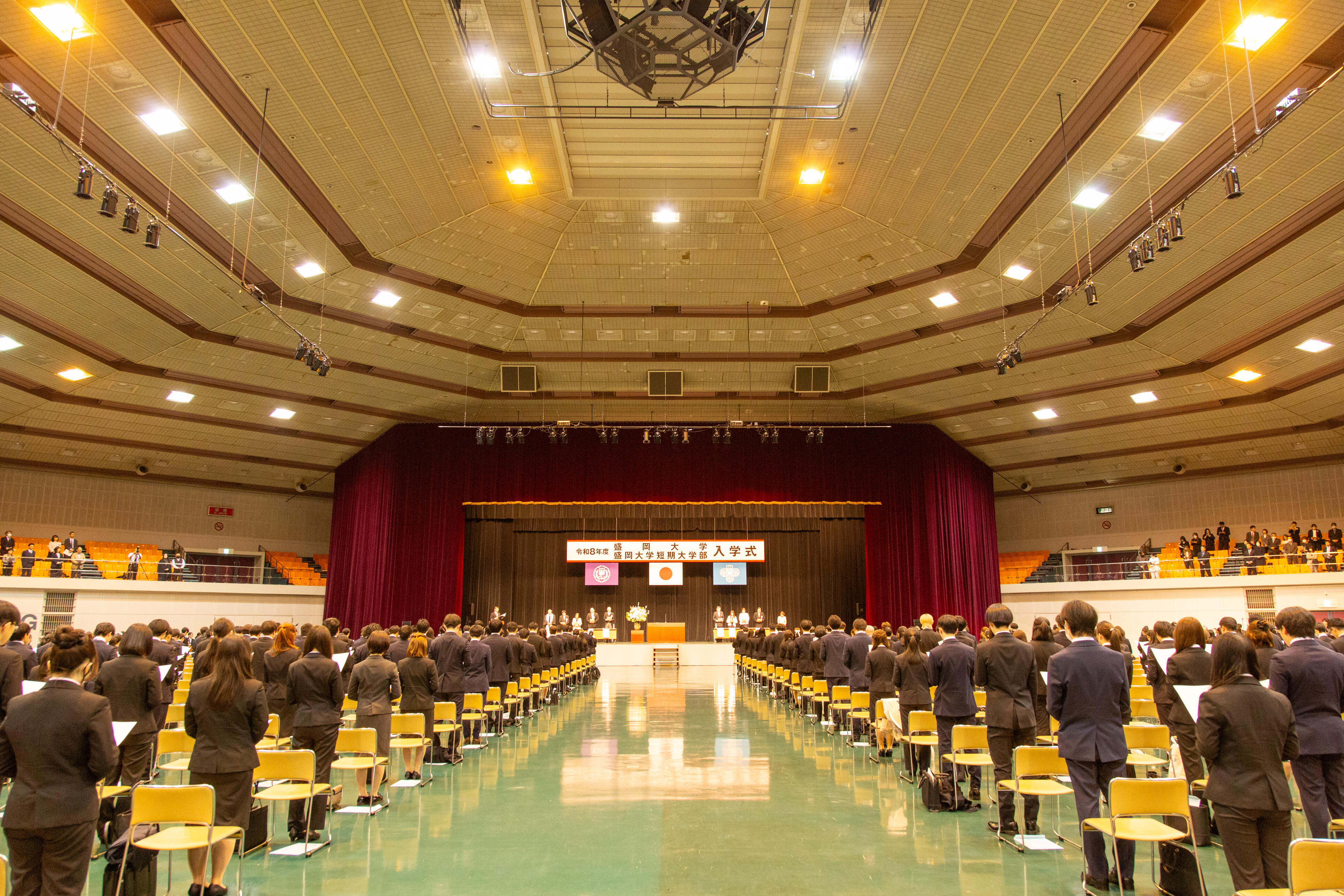 令和8年度盛岡大学・盛岡大学短期大学部入学式を挙行しました