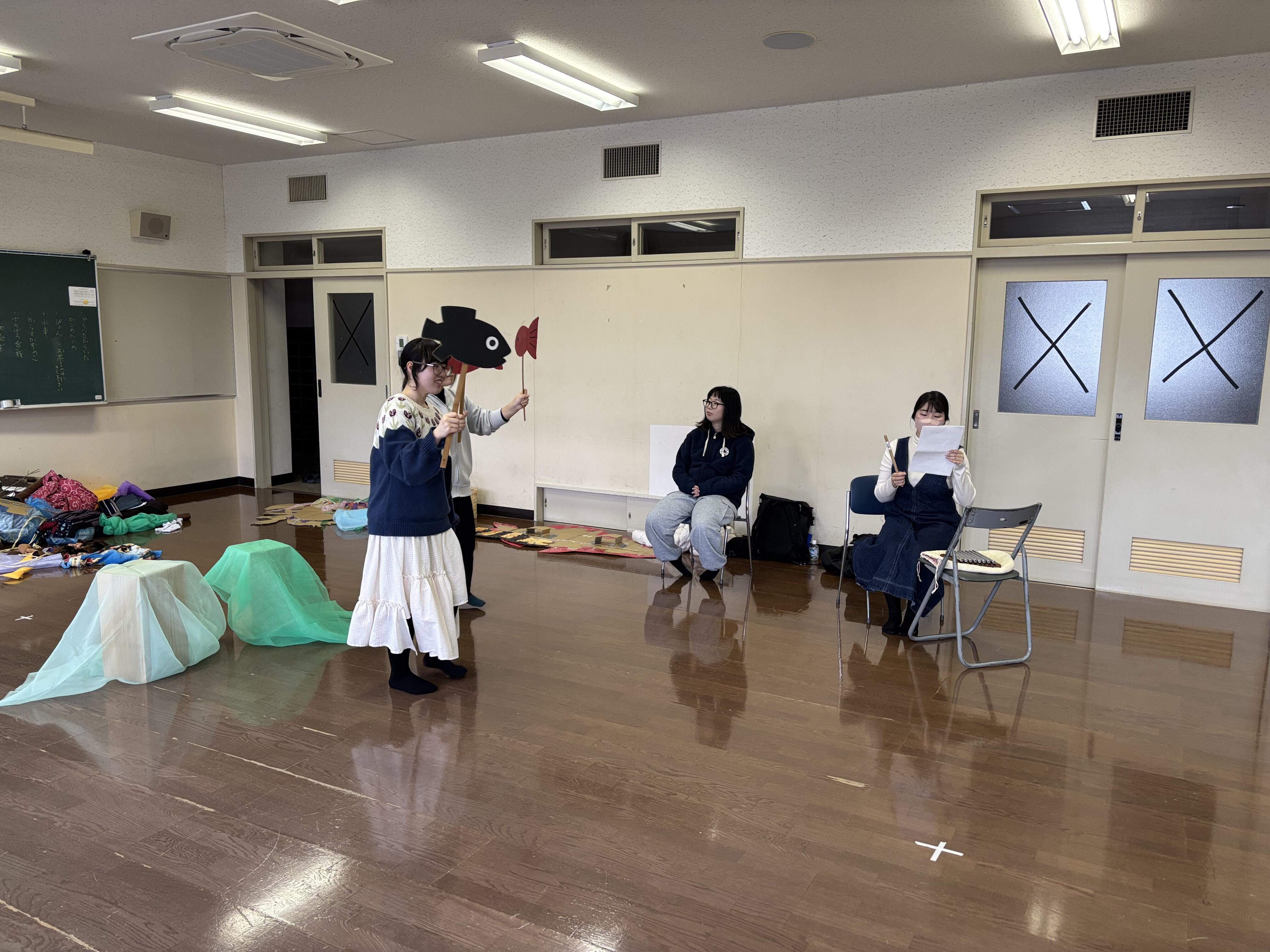 わくわく劇場本番に向け、準備を進めています！