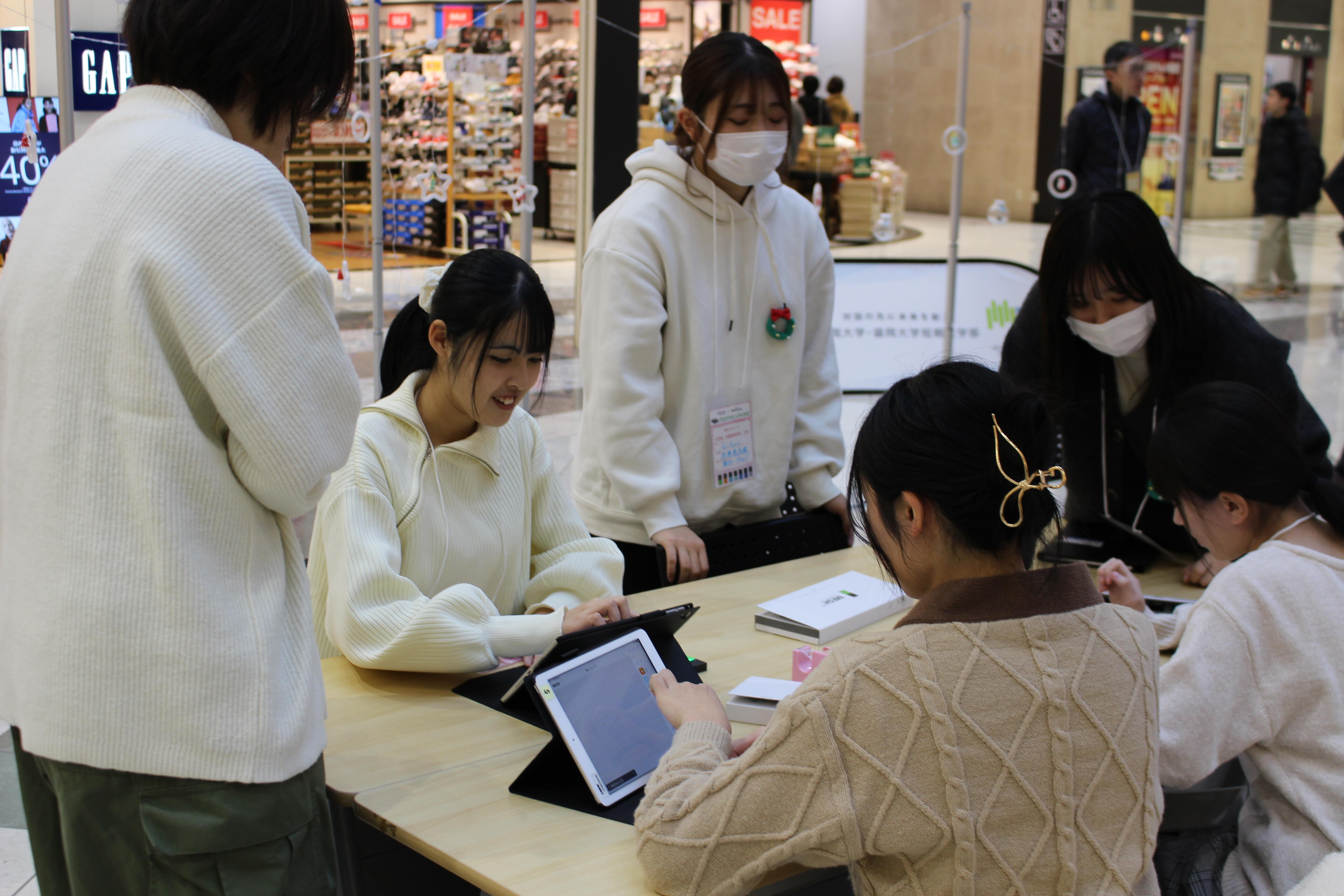 イオンモール盛岡にてプログラミング教室を行いました！